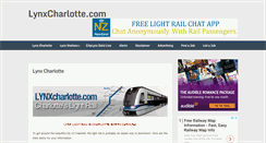 Desktop Screenshot of lynxcharlotte.com