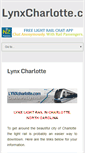 Mobile Screenshot of lynxcharlotte.com